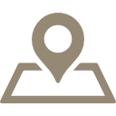 Placeholder on map paper in perspective